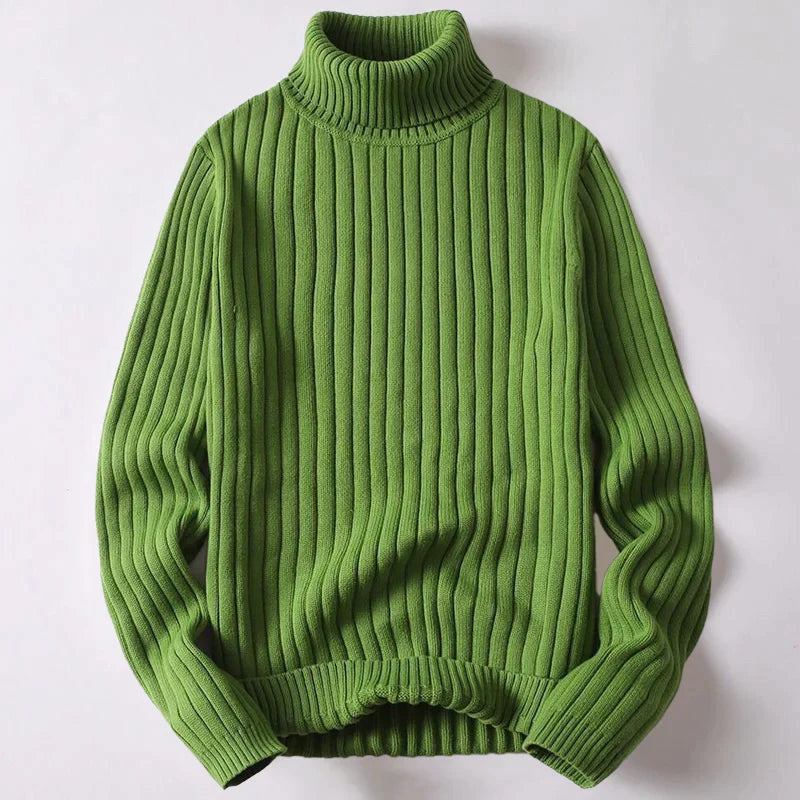 Merino wool turtleneck sweater for men Wyatt