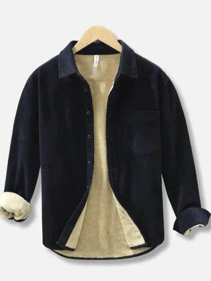 Men's padded corduroy shirt Zev