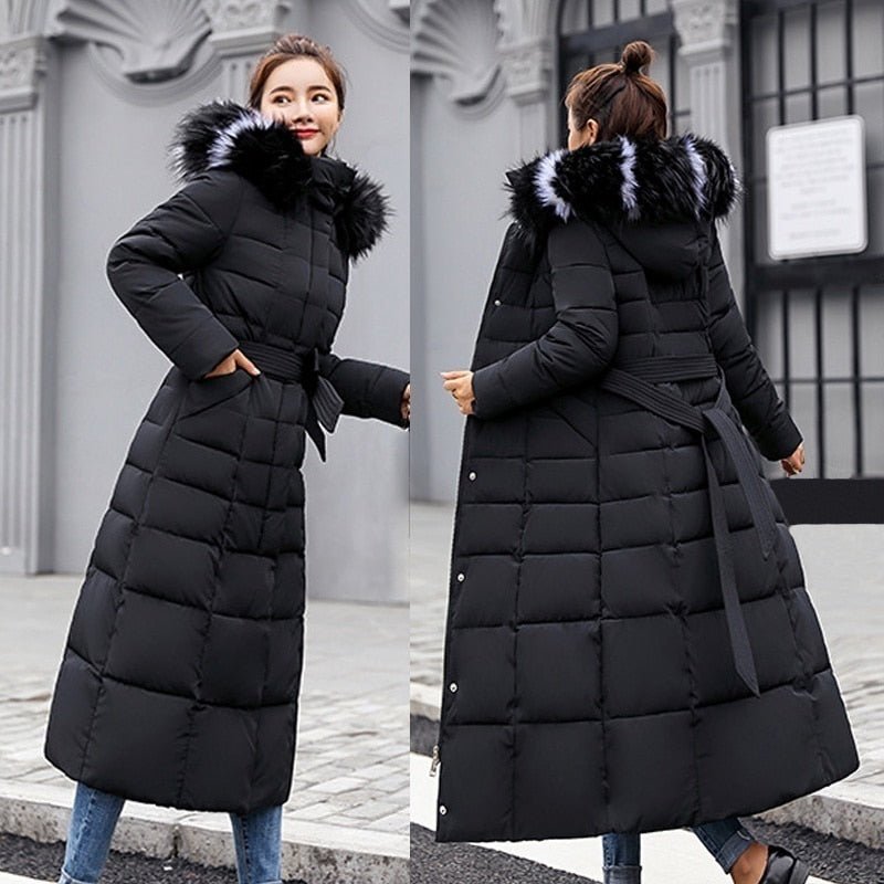 Long winter parka for women Lieka