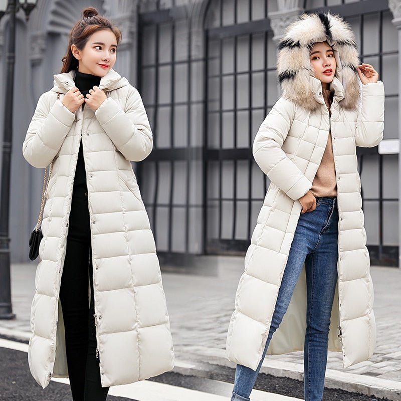 Long winter parka for women Lieka