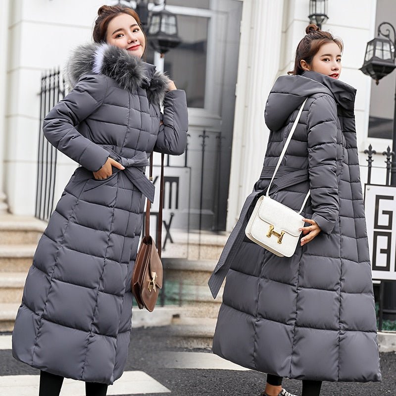 Long winter parka for women Lieka