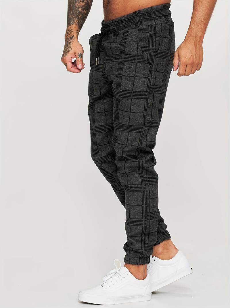 Checkered Sweatpants Benj