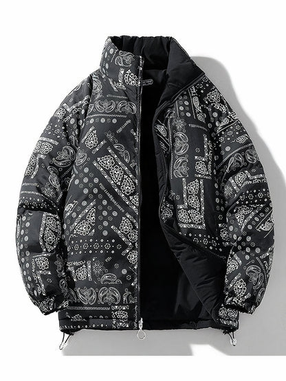 Double-sided winter jacket for men Claus