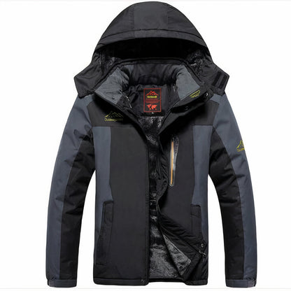 Comfortable winter jacket with long sleeves for men Thilo 