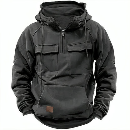 Casual Hoodie with Zipper Timo