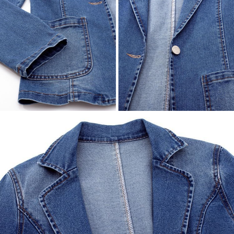 Timeless denim blazer for women Hedy