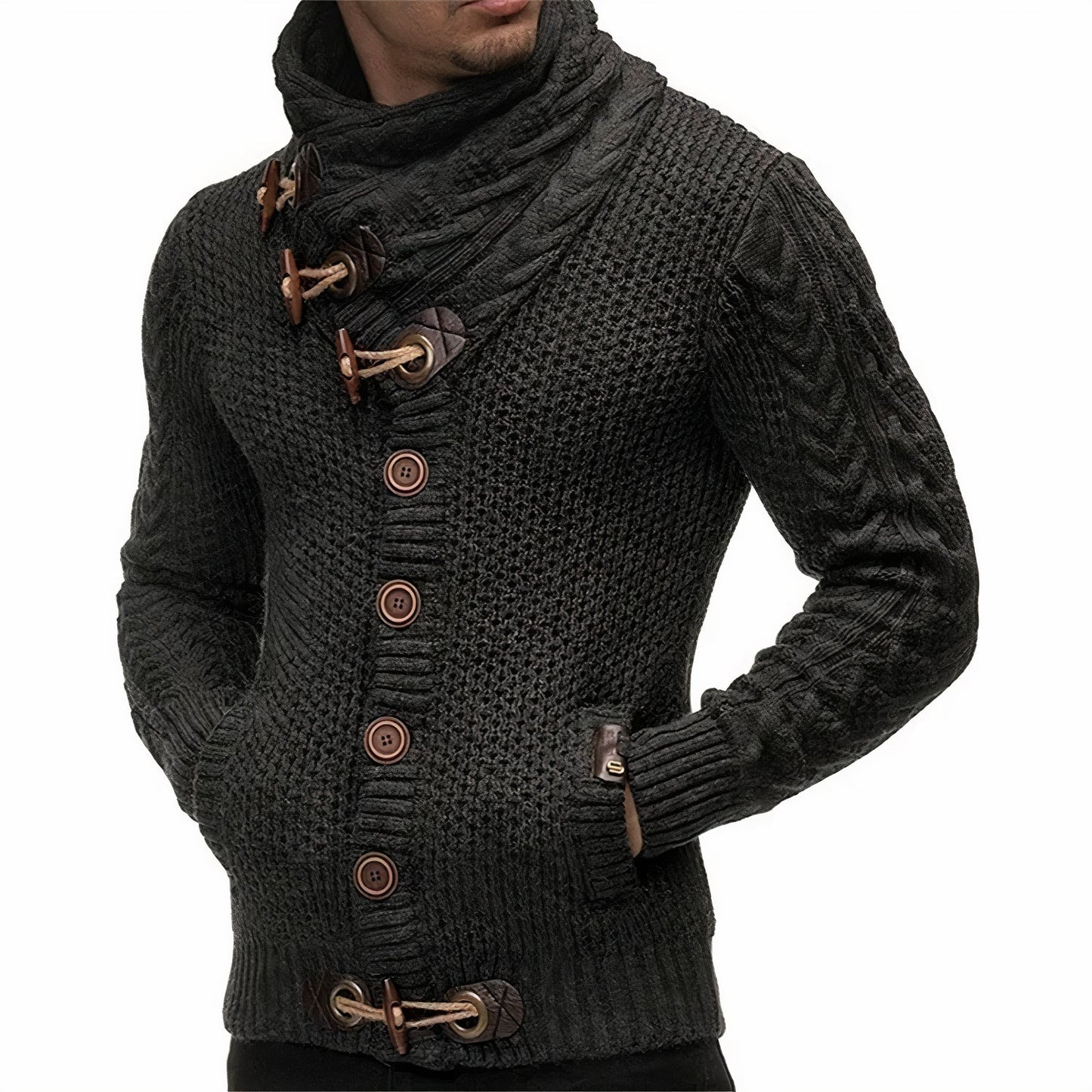 Elegant and cozy cardigan for men Gregor