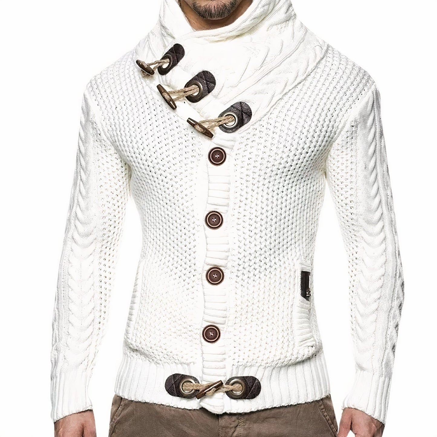 Elegant and cozy cardigan for men Gregor