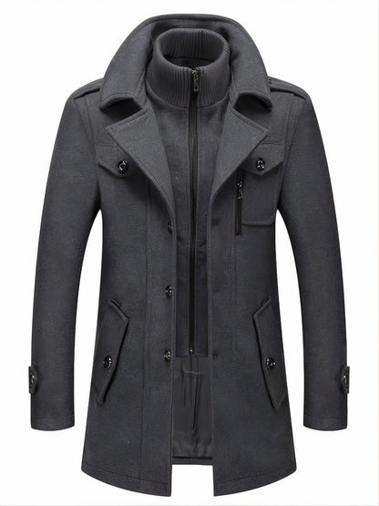 Elegant warm winter coat for men Martin 