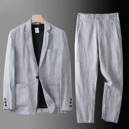 Elegant men's blazer and trouser ensemble Nils