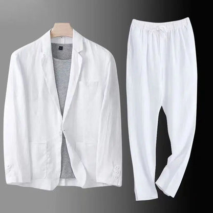 Elegant men's blazer and trouser ensemble Nils