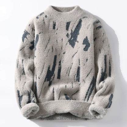 Pattern Knitted Sweater for Men Aldric