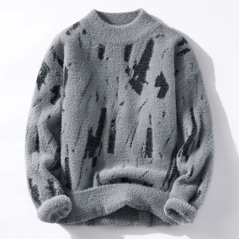 Pattern Knitted Sweater for Men Aldric