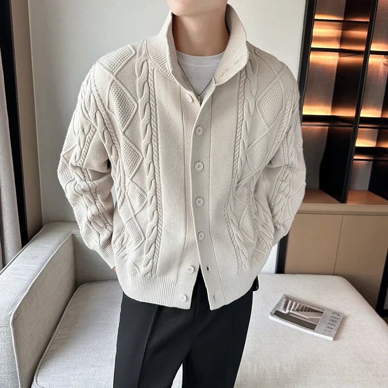 Comfortable men's cardigan Harrison