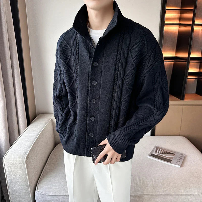 Comfortable men's cardigan Harrison