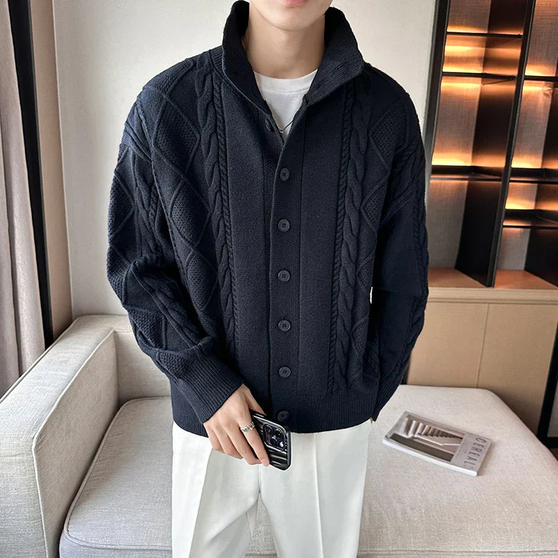 Comfortable men's cardigan Harrison