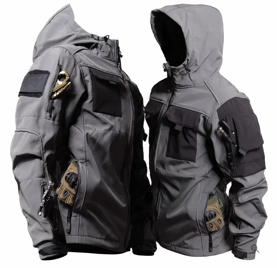 Men's Tactical Jacket with Hood Gunner