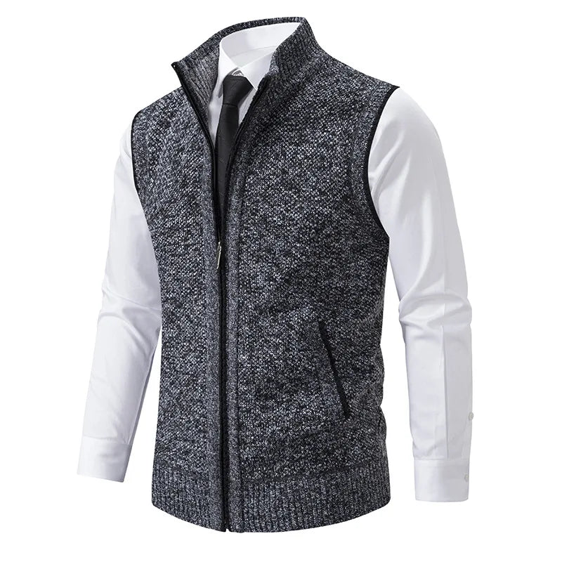 Men's casual knitted vest for cold days Alden