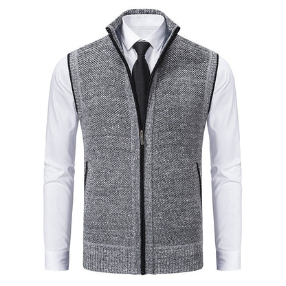 Men's casual knitted vest for cold days Alden