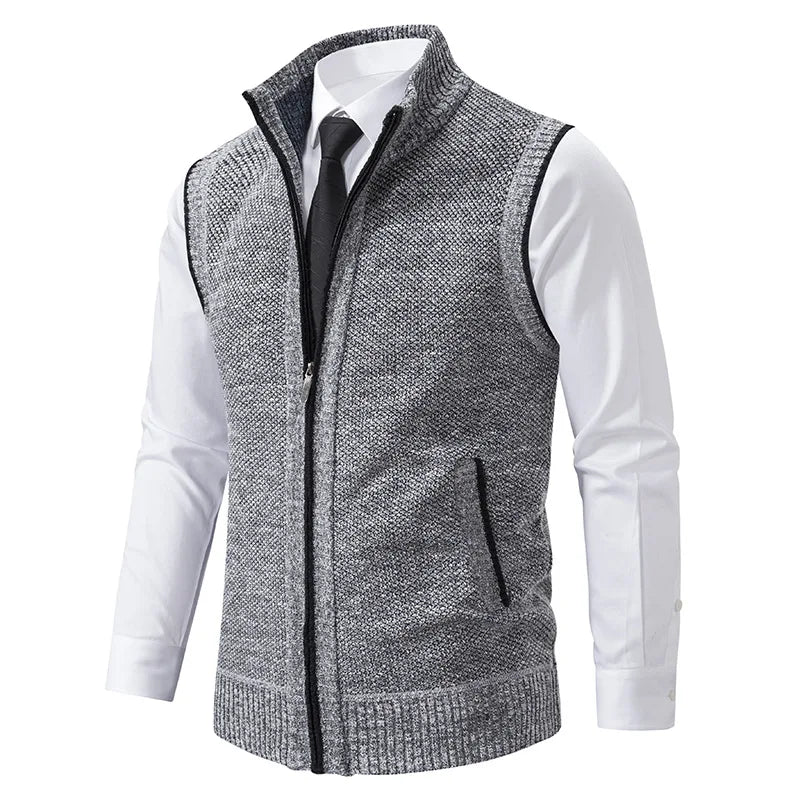 Men's casual knitted vest for cold days Alden