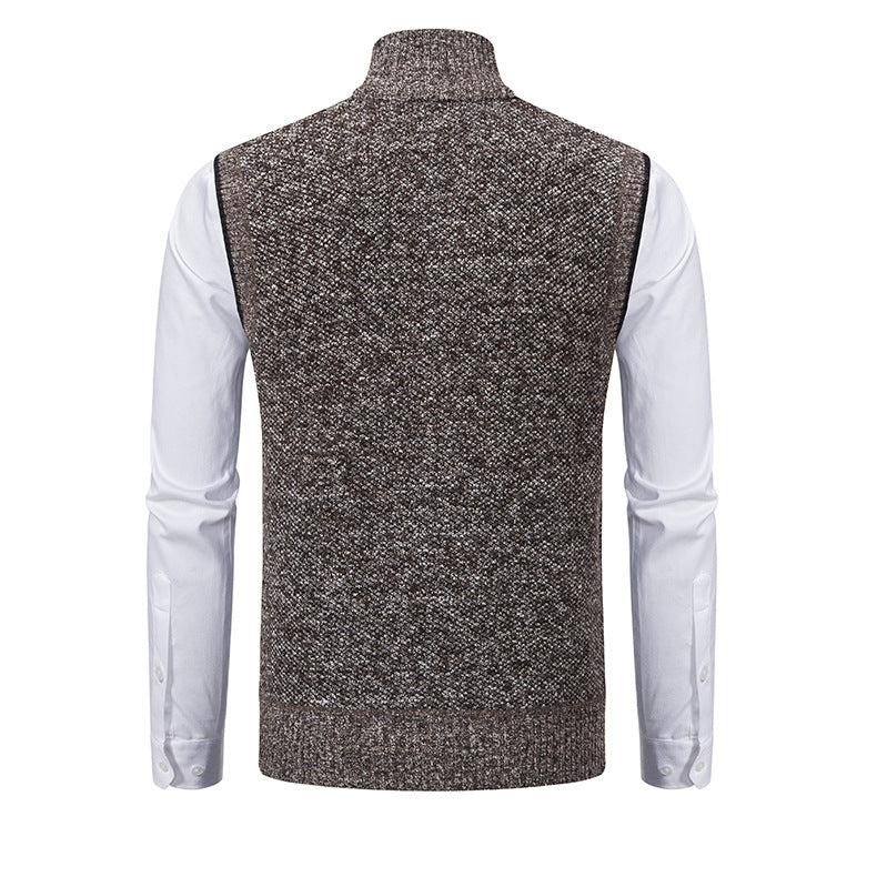 Men's casual knitted vest for cold days Alden