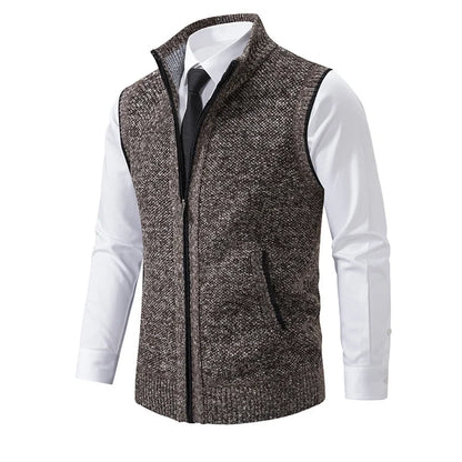 Men's casual knitted vest for cold days Alden