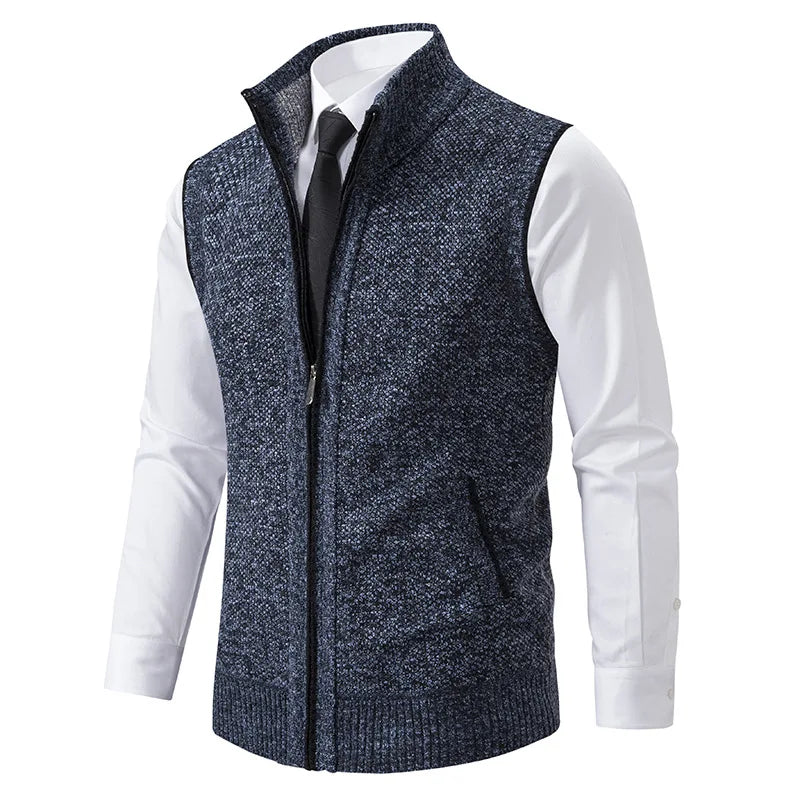 Men's casual knitted vest for cold days Alden