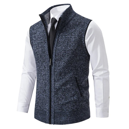 Men's casual knitted vest for cold days Alden