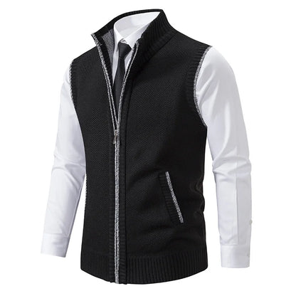 Men's casual knitted vest for cold days Alden