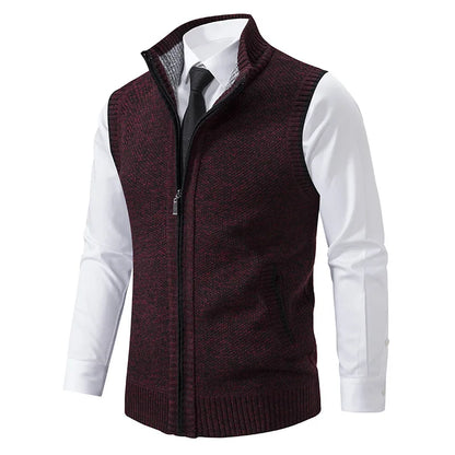 Men's casual knitted vest for cold days Alden