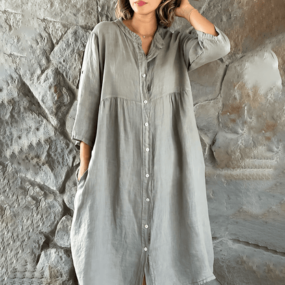 women's linen dress