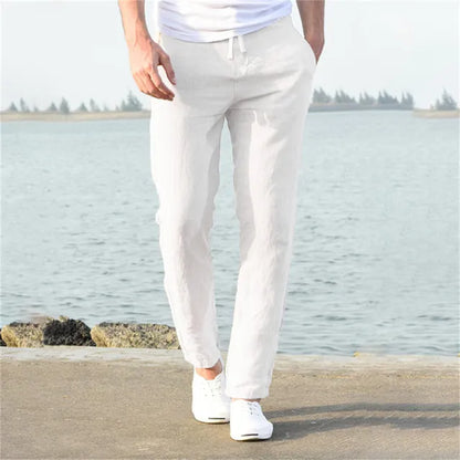 Bastian – Lightweight linen trousers for men