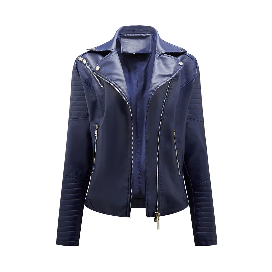 Stylish leather jacket Norie 