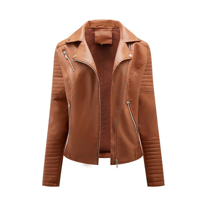 Stylish leather jacket Norie 