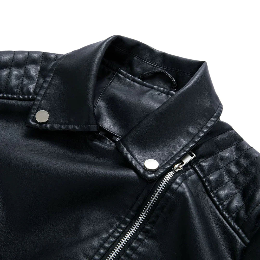 Stylish leather jacket Norie 