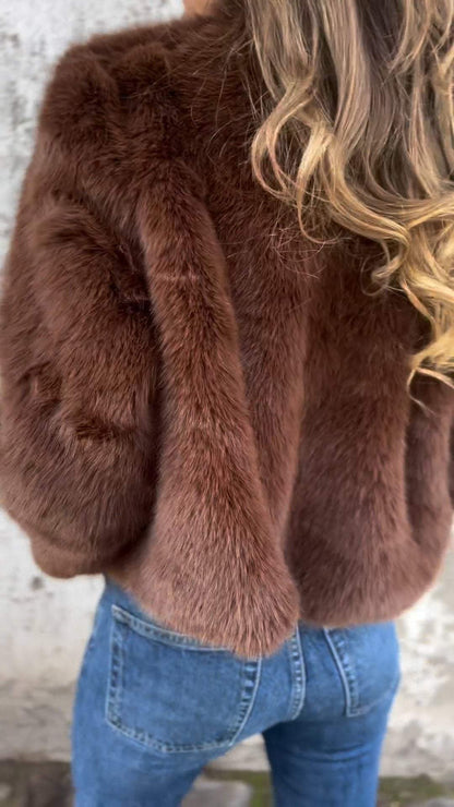 Faux Fur Jacket Suus