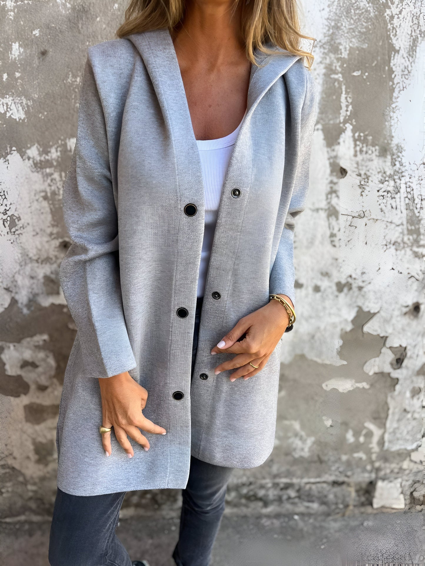 Comfortable hooded jacket for women Valma