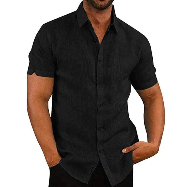 Finn - Elegant linen shirt for men