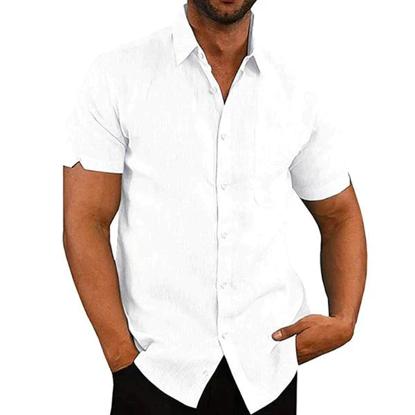 Finn - Elegant linen shirt for men