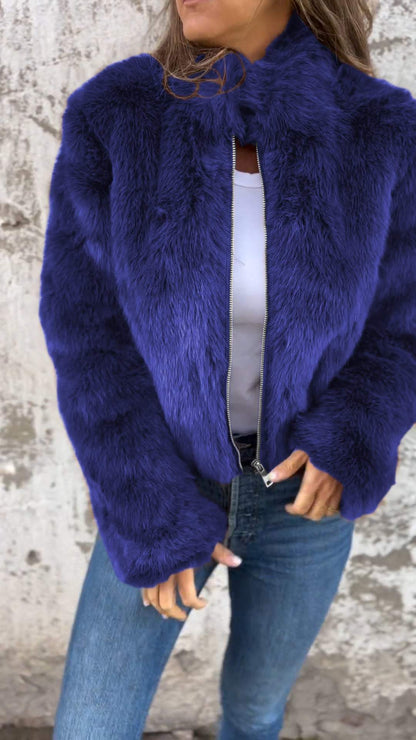 Faux Fur Jacket Suus