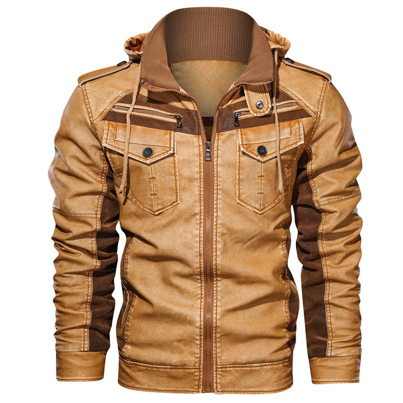 Stylish and comfortable leather jacket for men Edmund