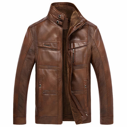 Stylish leather jacket for men Falko 