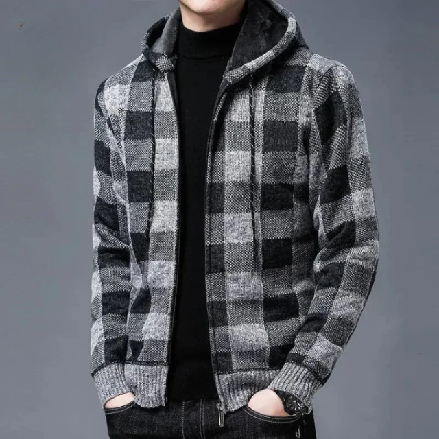 Fashionable checked men's jacket Conrad