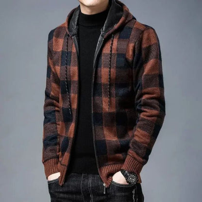 Fashionable checked men's jacket Conrad