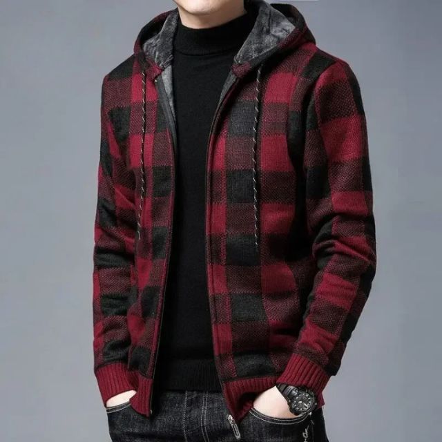 Fashionable checked men's jacket Conrad