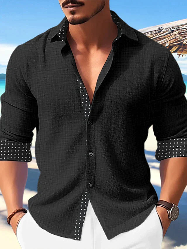 Long-sleeved summer shirt for men Raul