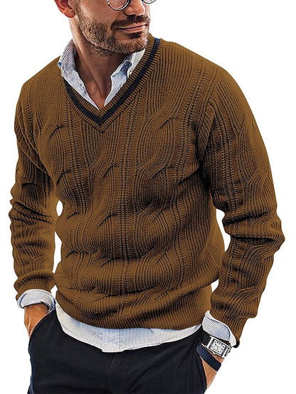 Elegant wool sweater for men Hardy