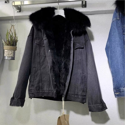 Fashionable denim jacket for women Mijke