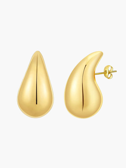 Hailey earrings 14K gold plated