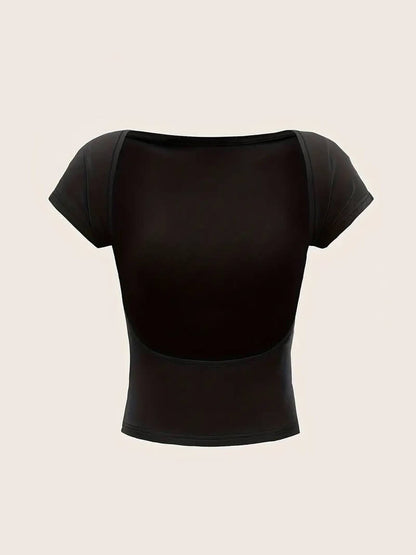 Paola Backless Top 